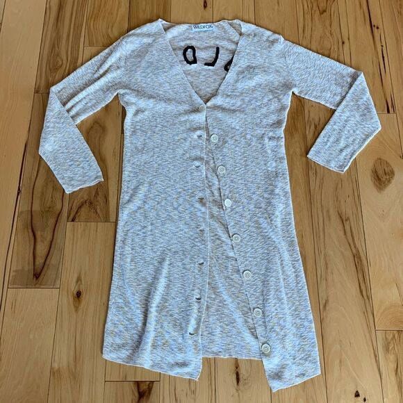 Wildfox Long Lightweight Cardigan - Picture 4 of 12